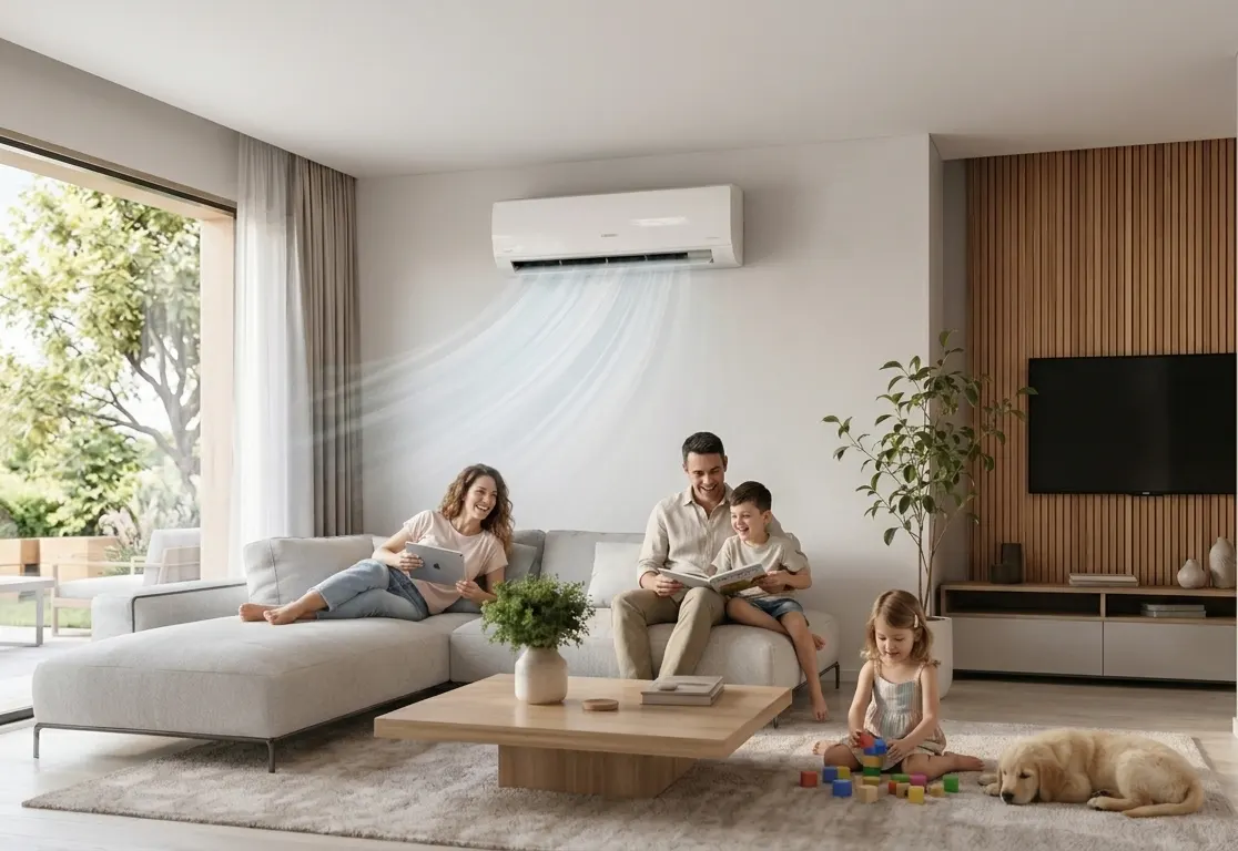 Swimming pool heating and climate control installation