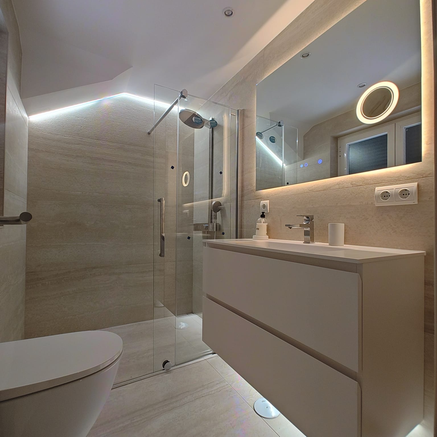 Bathroom renovation project in Sotogrande